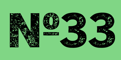 Trade Gothic Next Rust Font Poster 6